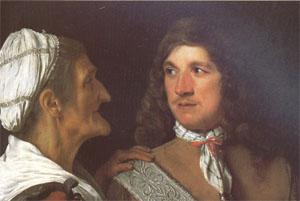 Michael Sweerts The Young Man and the Procuress (mk05) France oil painting art